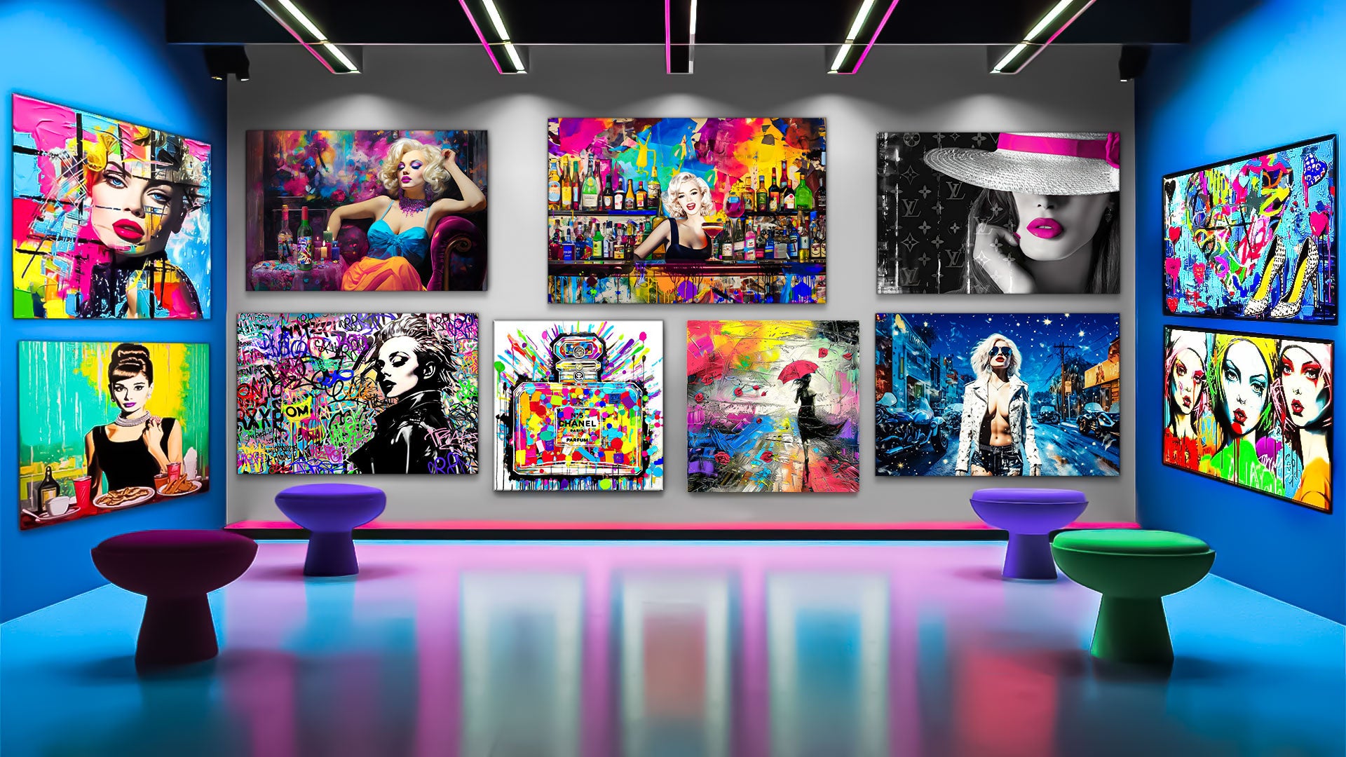 Graphique Addictions Website Banner