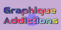 Logo of Graphique Addictions - Art store that sells unique Vibrant Graffiti Pop Art and much more.