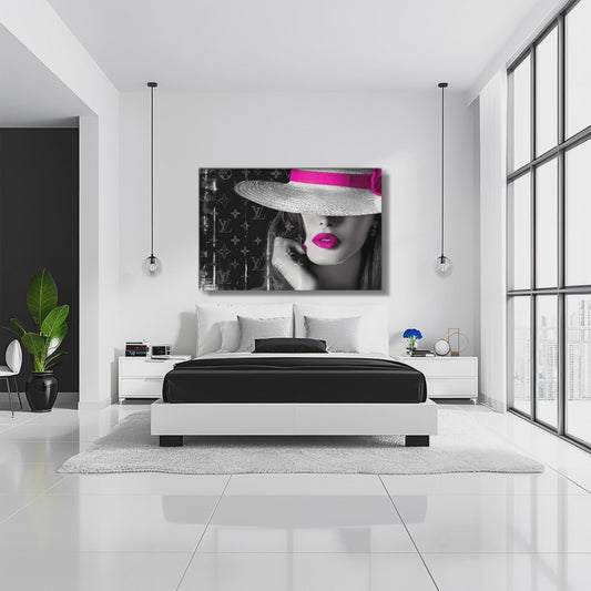 Pink Lipped Chic in Monogram