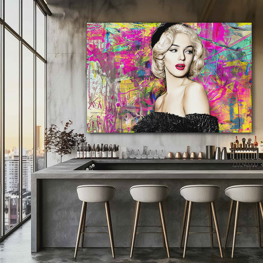 Marilyns Modern Vintage Graffiti